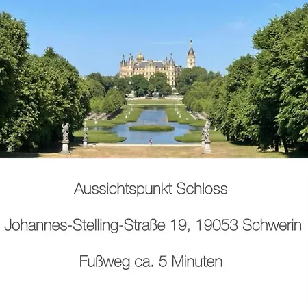 Zuarin Seeblick - Ganzes Direkt Am Schlossgarten Von Mit Dschungelfeeling Lägenhet